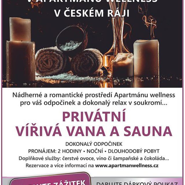 Chcete si užít dvouhodinové wellness?