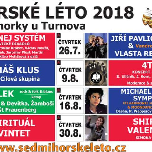 Sedmihorské léto 2018 – zábava v Českém ráji po celé prázdniny!