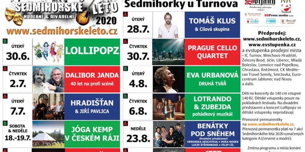 SEDMIHORSKÉ LÉTO 2020